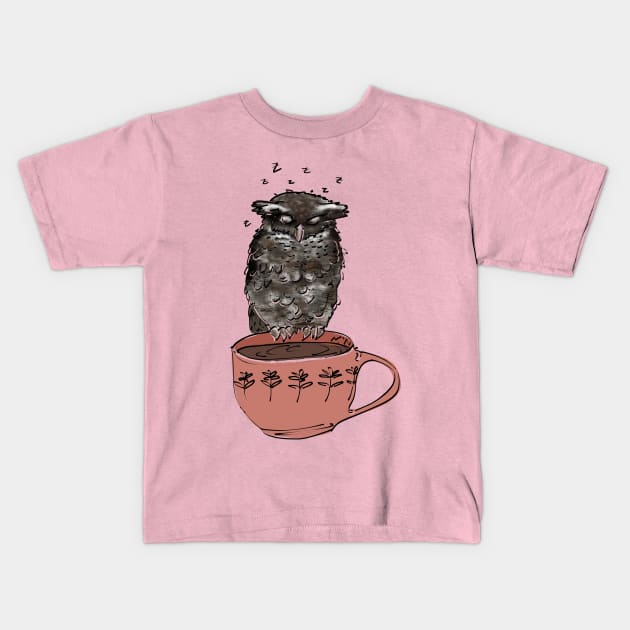 Need a coffee Kids T-Shirt by Sam18artworks